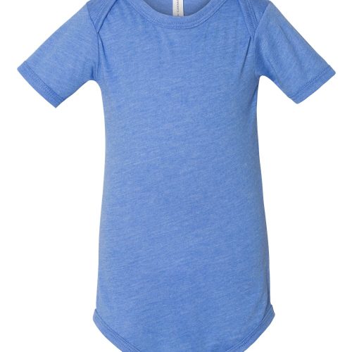 BELLA CANVAS 100B Heather Columbia Blue Front High