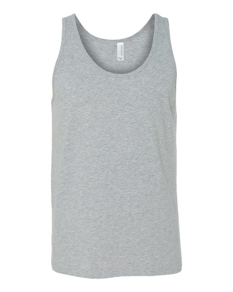 BELLA CANVAS 3480 Athletic Heather Front High