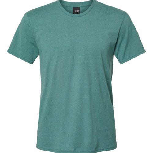 Hanes 4980 Cactus Heather Front High