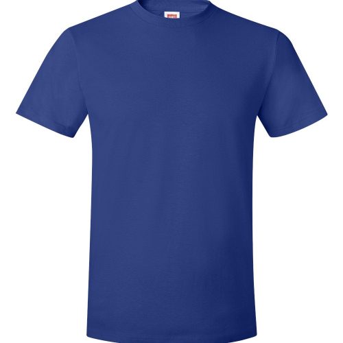 Hanes 4980 Deep Royal Front High