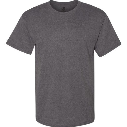 Hanes 5280 Charcoal Heather Front High