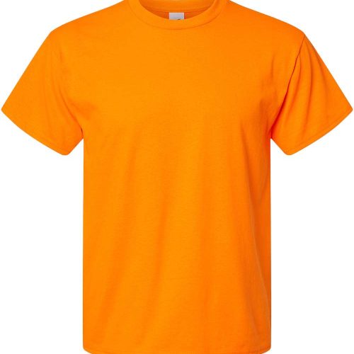 Hanes 5280 Safety Orange Front High