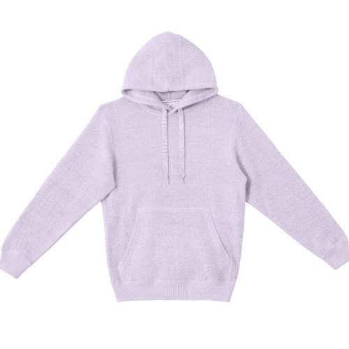 LS11001 Flat Nantucket Pullover Hoodie Ice Purple Front