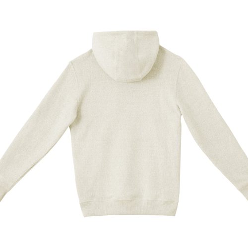 LS11001 Flat Nantucket Pullover Hoodie Latte Back