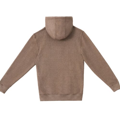 LS11001 Flat Nantucket Pullover Hoodie Terra Brown Back