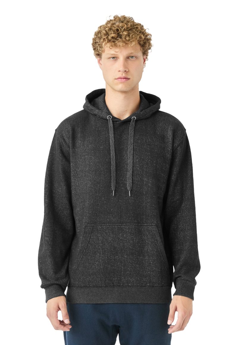 LS11001 M Nantucket Pullover Hoodie Black Front