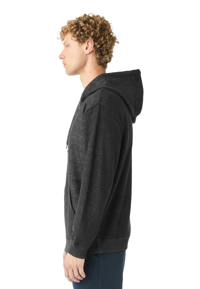 LS11001 M Nantucket Pullover Hoodie Black Side