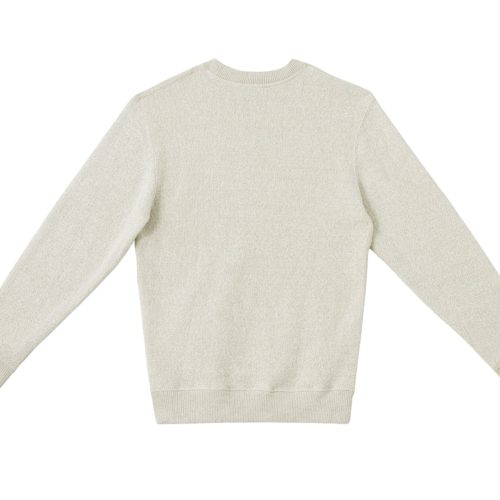 LS11004 Flat Nantucket Crewneck Sweatshirt Latte Back