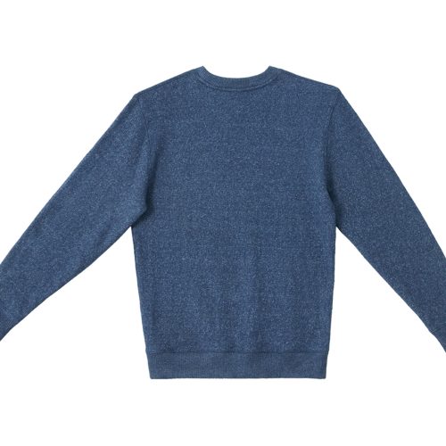 LS11004 Flat Nantucket Crewneck Sweatshirt Navy Back