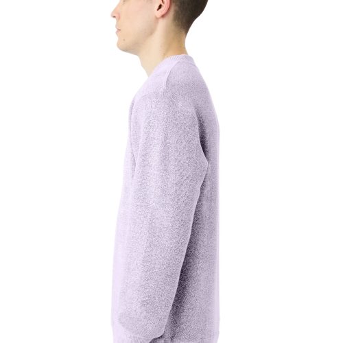 LS11004 M Nantucket Crewneck Sweatshirt Ice Purple Side