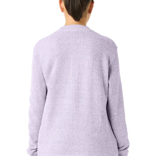 LS11004 W Nantucket Crewneck Sweatshirt Ice Purple Back