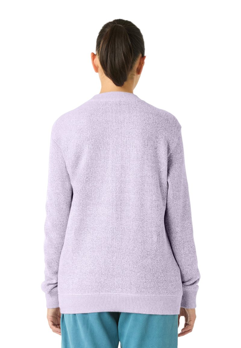 LS11004 W Nantucket Crewneck Sweatshirt Ice Purple Back