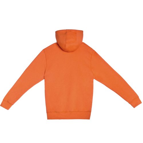 LS14001 Flat Premium Pullover Hoodie Carrot Back