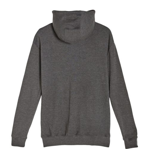 Lane Seven LS13001 Flat French Terry Hoodie Charcoal Heather Back scaled 1