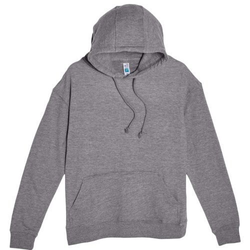 Lane Seven LS13001 Flat French Terry Hoodie Graphite Heather Front scaled 1