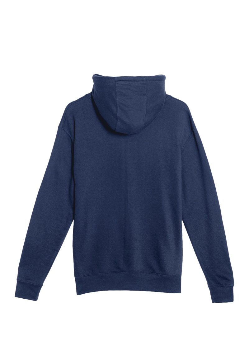 Lane Seven LS13001 Flat French Terry Hoodie Navy Back scaled 1