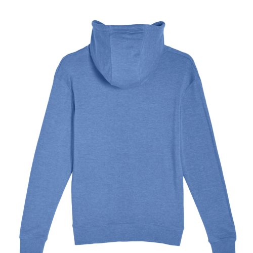 Lane Seven LS13001 Flat French Terry Hoodie Royal Heather Back scaled 1