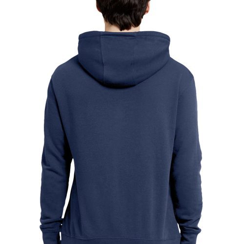 Lane Seven LS13001 M French Terry Hoodie Navy Back scaled 1