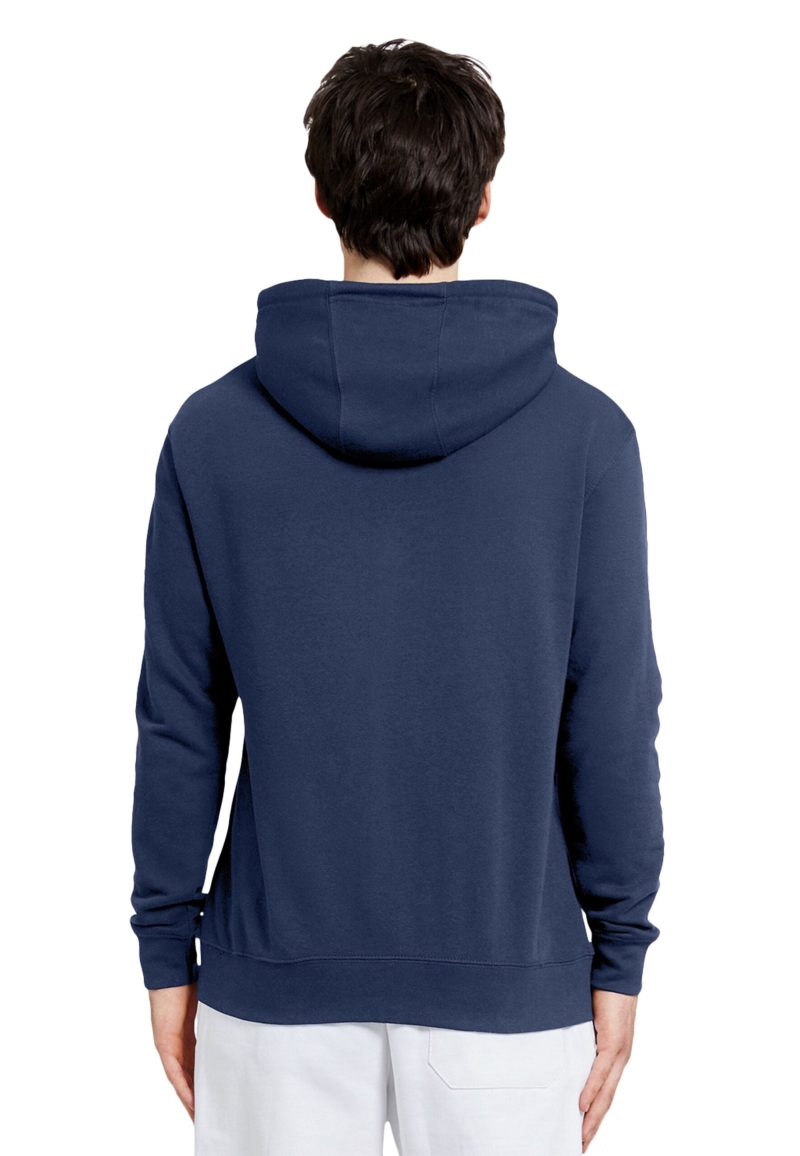 Lane Seven LS13001 M French Terry Hoodie Navy Back scaled 1