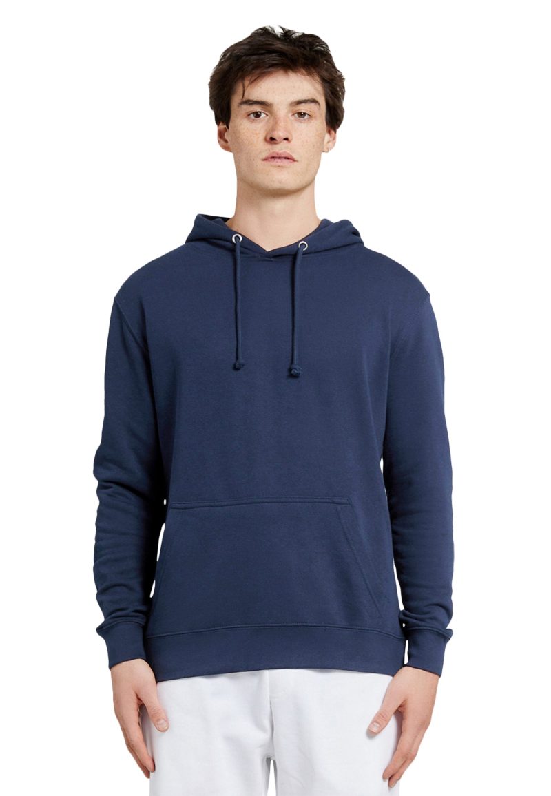 Lane Seven LS13001 M French Terry Hoodie Navy Front scaled 1