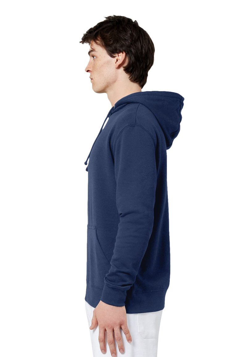 Lane Seven LS13001 M French Terry Hoodie Navy Side scaled 1