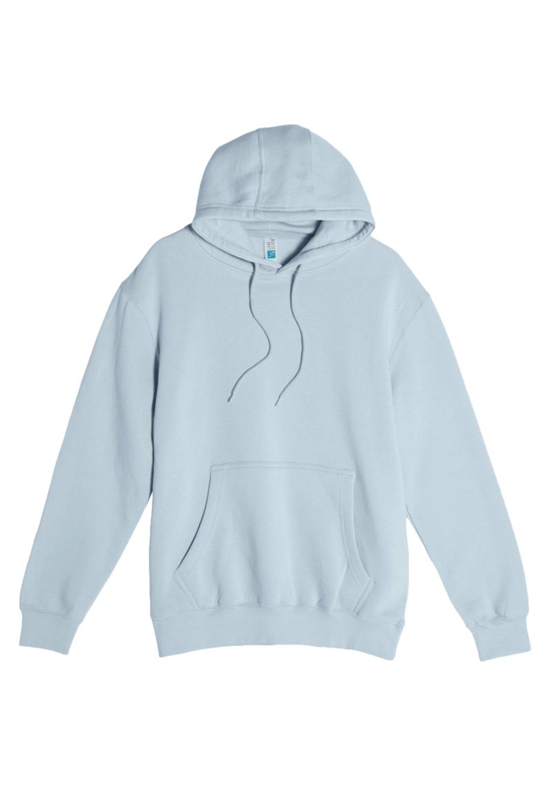 Lane Seven LS14001 Flat Premium Pullover Hoodie Blue Mist Front scaled 1