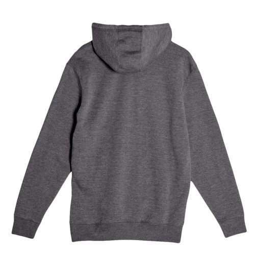 Lane Seven LS14001 Flat Premium Pullover Hoodie Charcoal Heather Back scaled 1