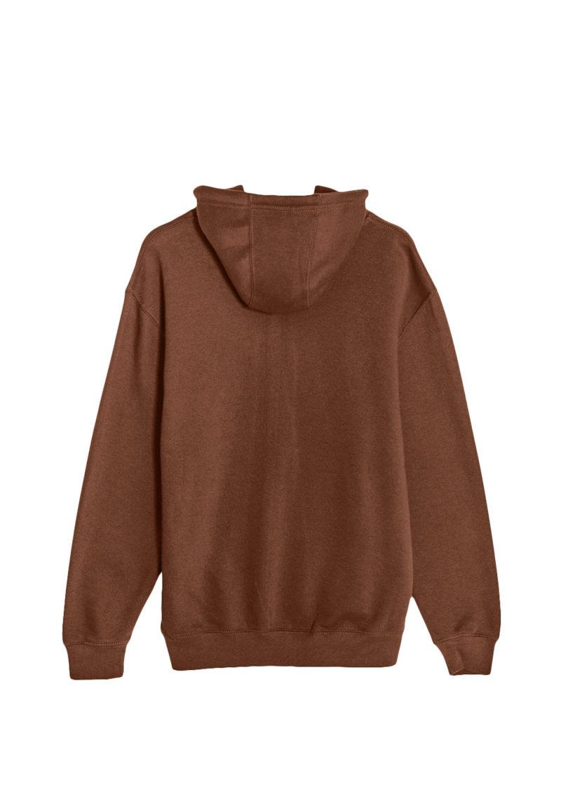 Lane Seven LS14001 Flat Premium Pullover Hoodie Chestnut Back scaled 1