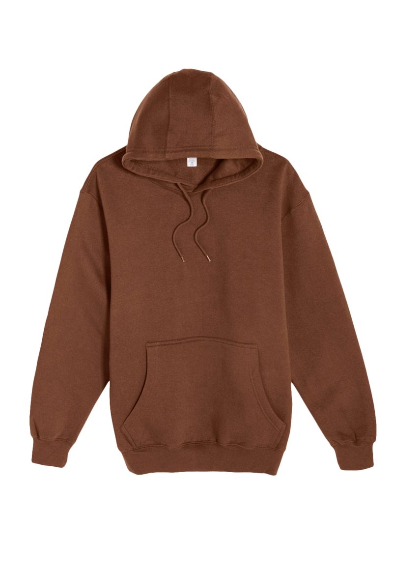 Lane Seven LS14001 Flat Premium Pullover Hoodie Chestnut Front scaled 1