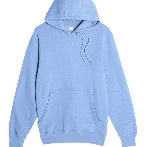 Lane Seven LS14001 Flat Premium Pullover Hoodie Colony Blue Front scaled 1