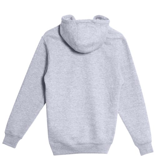 Lane Seven LS14001 Flat Premium Pullover Hoodie Heather Grey Back scaled 1