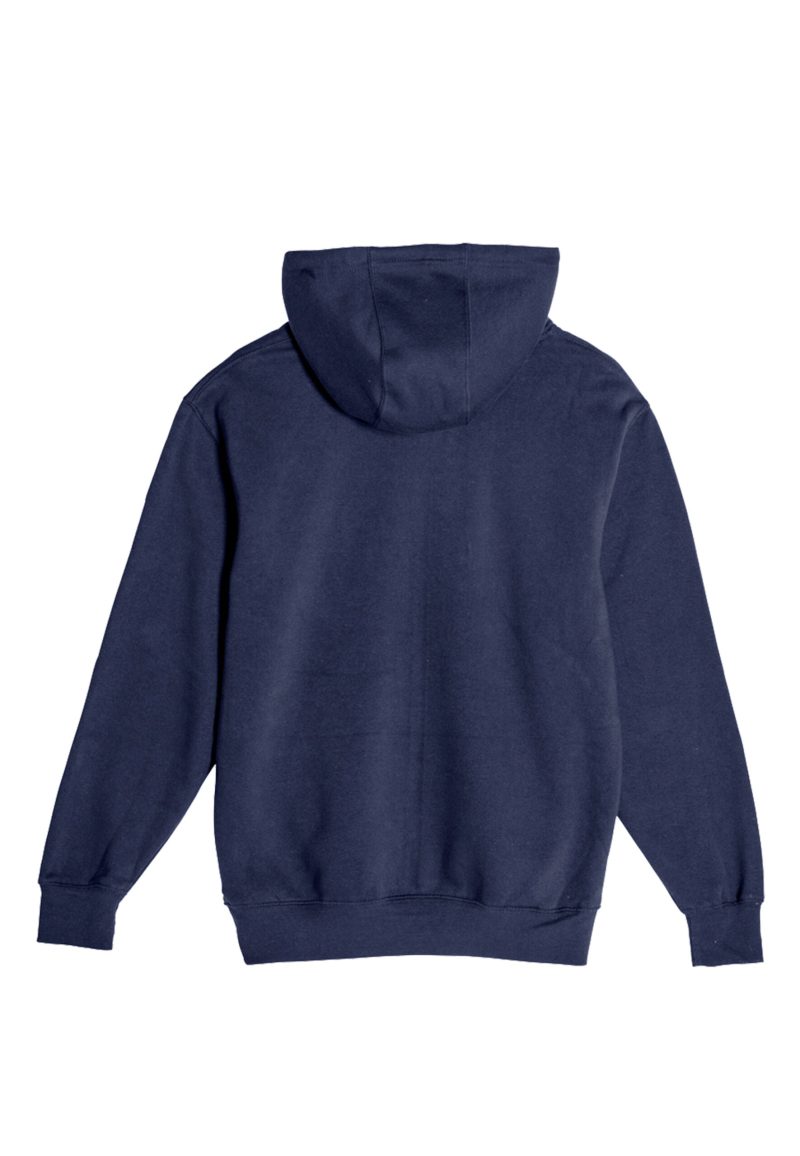 Lane Seven LS14001 Flat Premium Pullover Hoodie Navy Back scaled 1