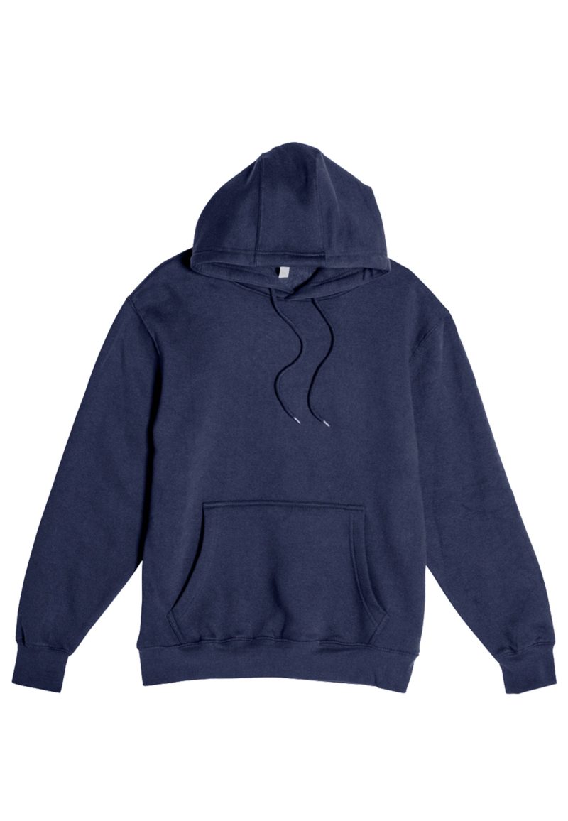 Lane Seven LS14001 Flat Premium Pullover Hoodie Navy Front scaled 1