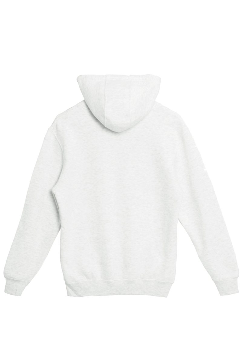 Lane Seven LS14001 Flat Premium Pullover Hoodie Oatmeal Heather Back scaled 1