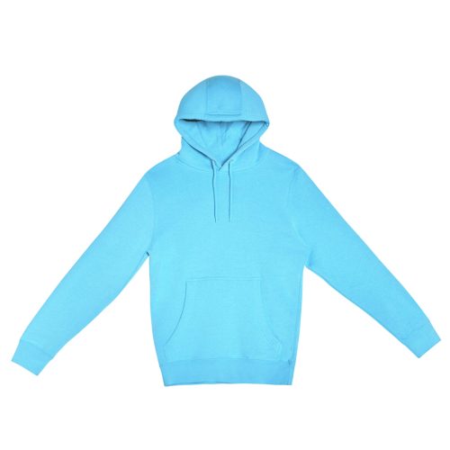 Lane Seven LS14001 Flat Premium Pullover Hoodie Ocean Blue Front