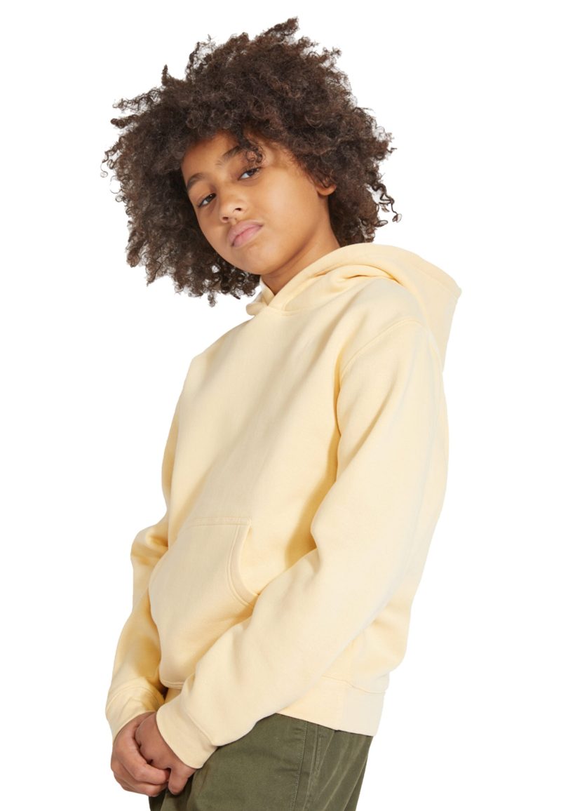 Lane Seven LS14001YH B Premium Youth Pullover Hoodie Pina Colada Side scaled 1