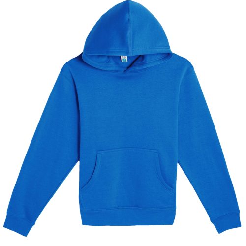 Lane Seven LS14001YH Flat Premium Youth Pullover Hoodie True Royal Front scaled 1