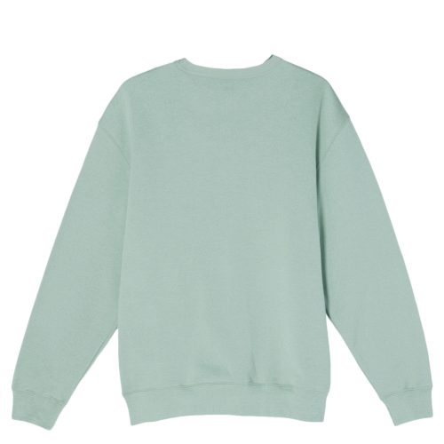 Lane Seven LS14004 Flat Premium Crewneck Sweatshirt Seafoam Back scaled 1