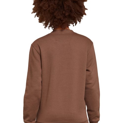 Lane Seven LS14004 W Premium Crewneck Sweatshirt Chestnut Back scaled 1