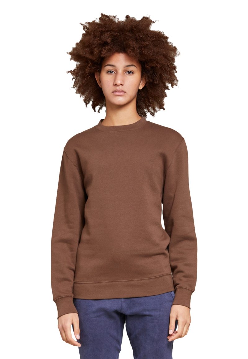 Lane Seven LS14004 W Premium Crewneck Sweatshirt Chestnut Front scaled 1