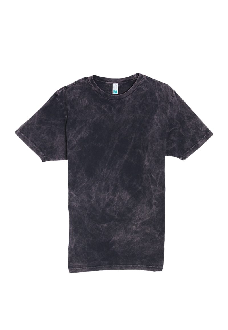 Lane Seven LST002 Flat Vintage Tee Cloud Black Front