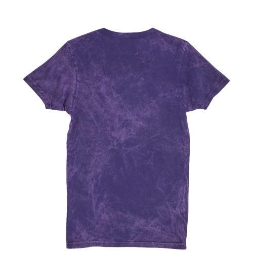 Lane Seven LST002 Flat Vintage Tee Cloud Purple Back