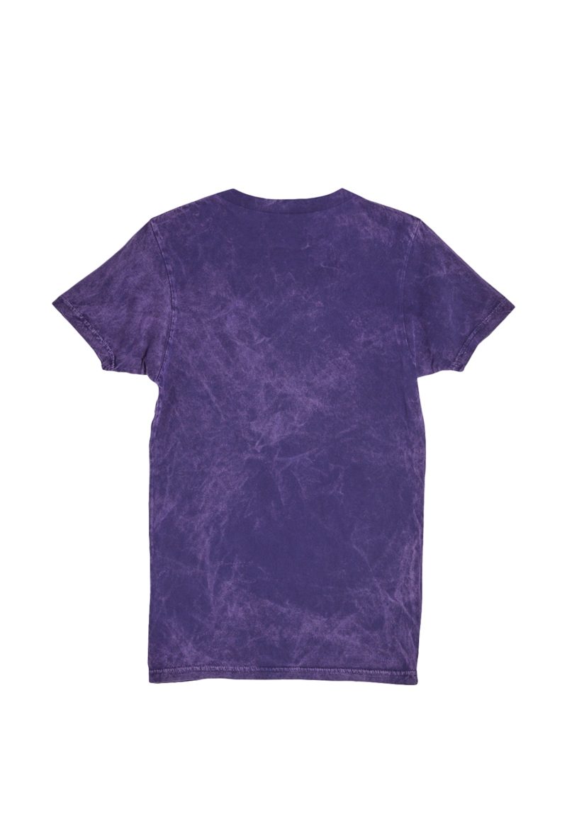 Lane Seven LST002 Flat Vintage Tee Cloud Purple Back