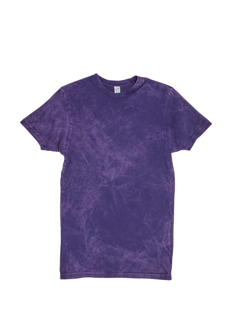 Lane Seven LST002 Flat Vintage Tee Cloud Purple Front