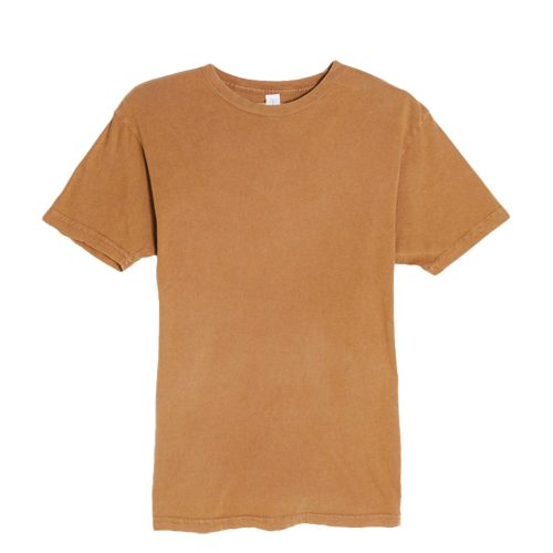 Lane Seven LST002 Flat Vintage Tee Vintage Camel Front