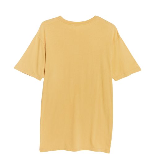 Lane Seven LST002 Flat Vintage Tee Vintage Mustard Back