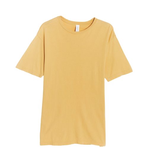 Lane Seven LST002 Flat Vintage Tee Vintage Mustard Front