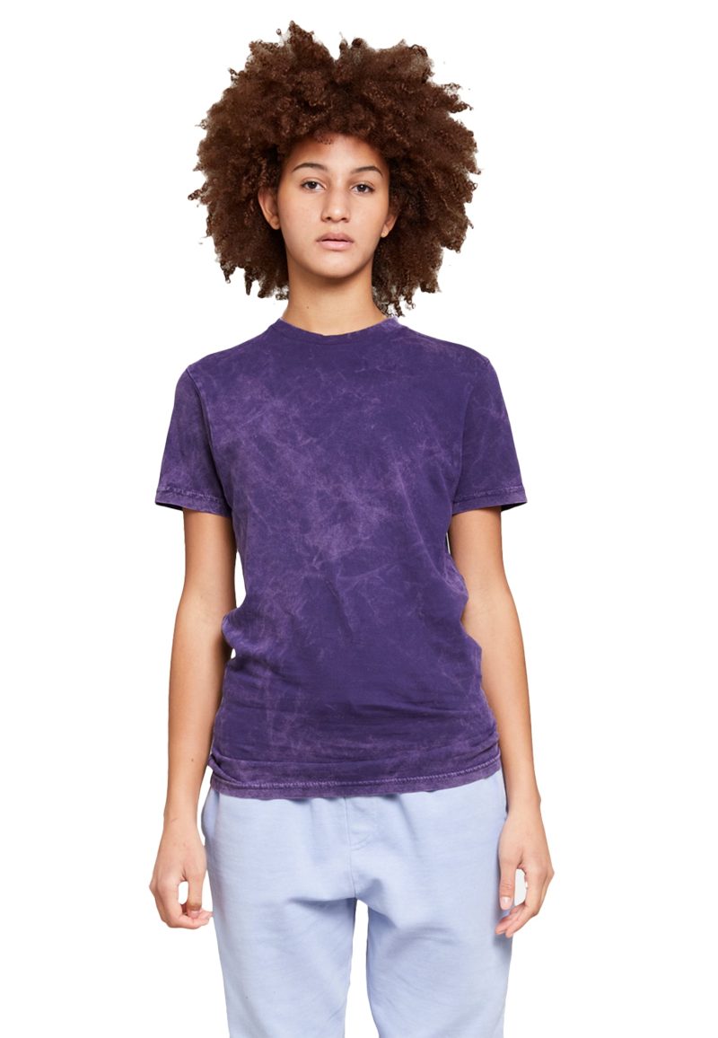 Lane Seven LST002 W Vintage Tee Cloud Purple Front