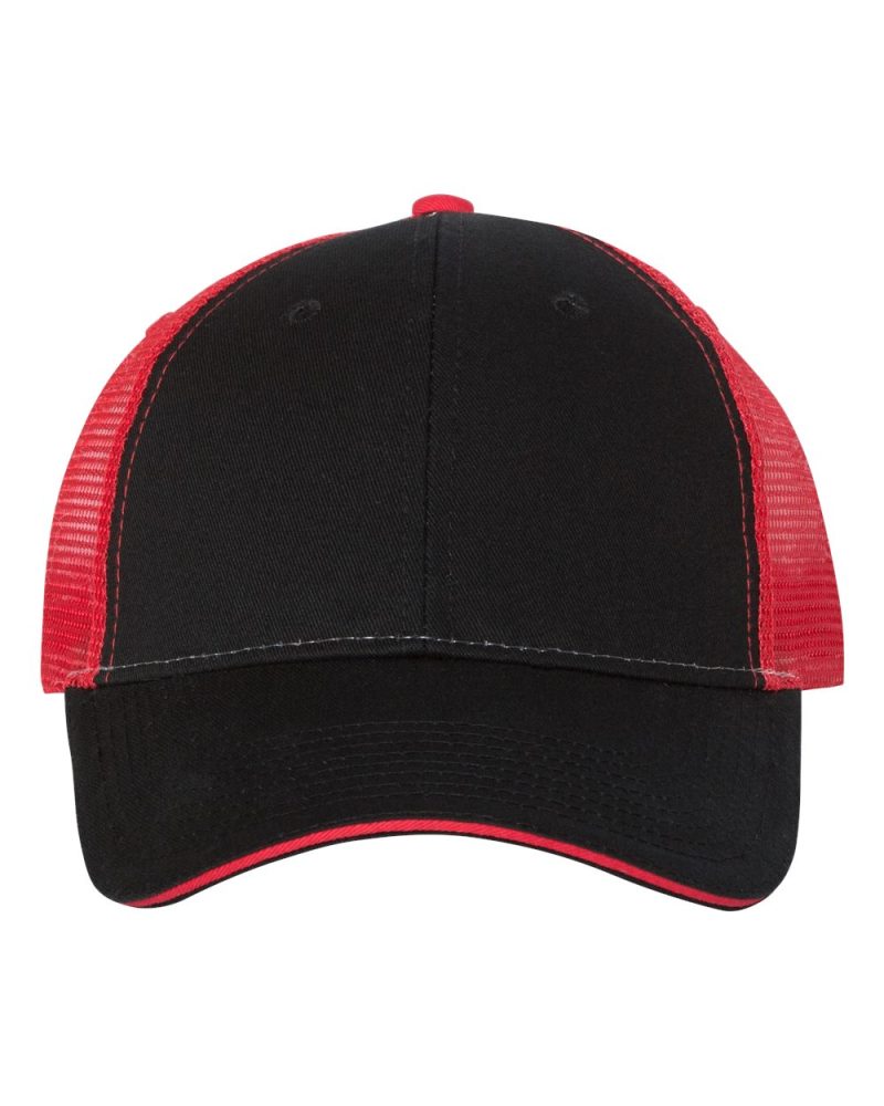 Valucap S102 Black Red Front High