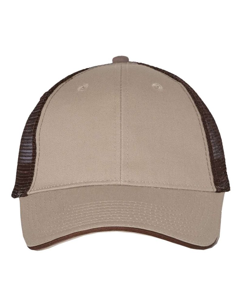 Valucap S102 Khaki Brown Front High